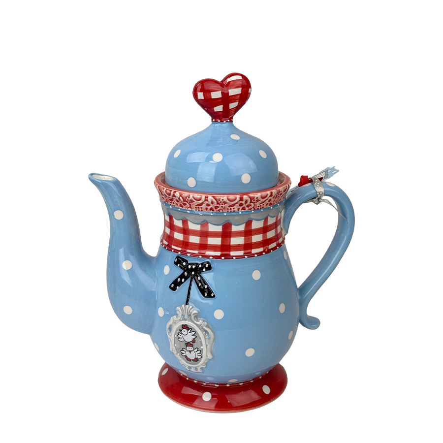 Studio Cookie-Birne-Teekanne 1l blau