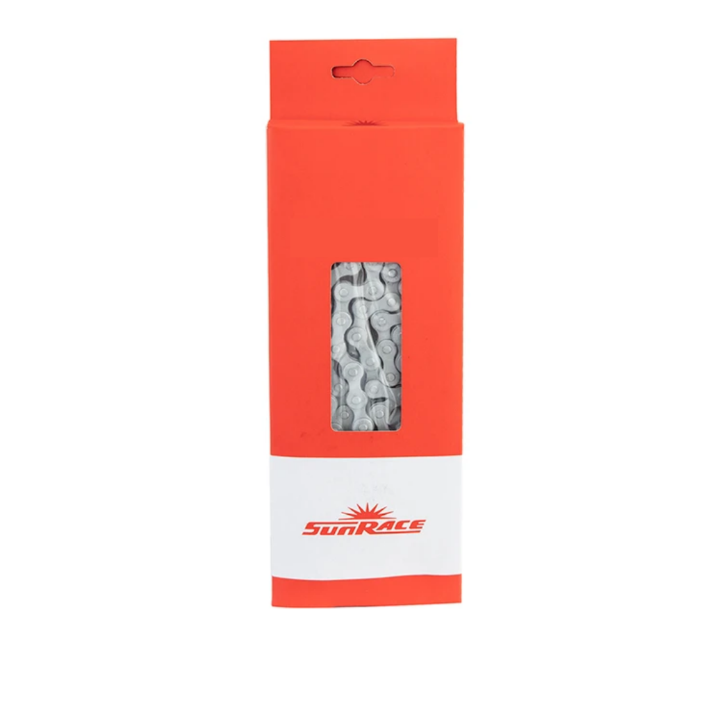 SunRace CNS1X E-Bike Kette 136 Glieder silber