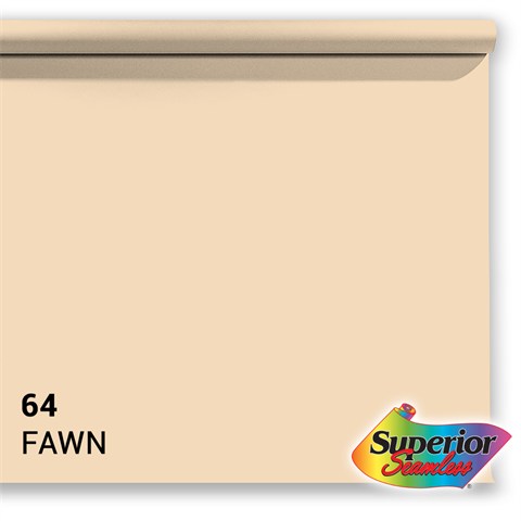 Überlegener Hintergrundpapier 64 Fawn 1,35 x 11m