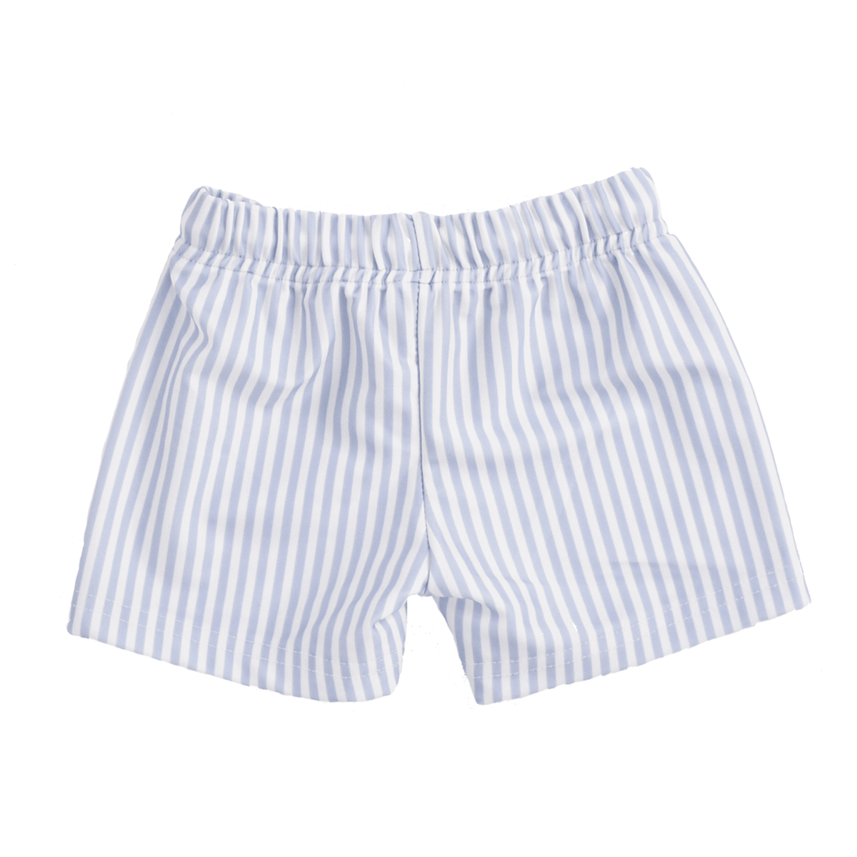 Blaue Streifen blau weiße UV Schwimmboxer Jungen