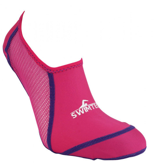 Swimtech Schwimmsocken Kinder Rosa Größe 33 36