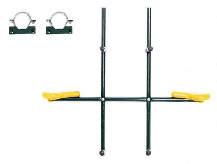 Swingking Duo Swing 99 x 23,5 cm Stahl grün gelb