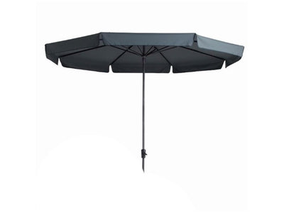 Madison Parasol Syros Luxusrunde 350 cm Grau