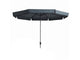 Madison Parasol Syros Luxusrunde 350 cm Grau