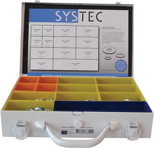 Systec Sortiment Kofferringe VZ Divers DIN125A 9021 127B - 8960.60.30101