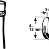 Cornat Spannring 8–12 mm (1 4) 4 Stück Edelstahl – T3083000