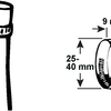 Cornat Spannring 25–40 mm 1. Edelstahl – T308304