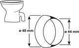 Cornat Außenanschlusstoilette 44mm 48mm - t360299 - afbeelding 2