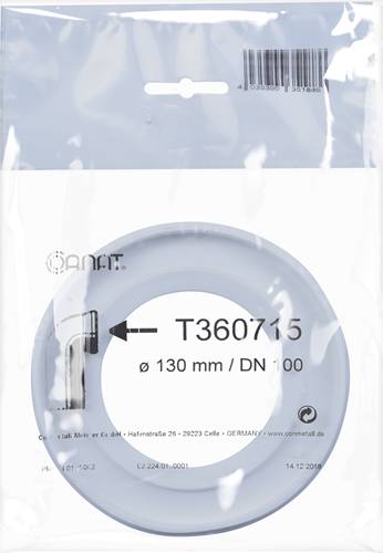 Cornat Lippendichtung Verbindungsrohr Muffe WC – T360715
