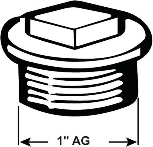 Cornat Messing MS Anschlag m 1'' - t396703