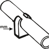 Cornat Einzelclip-Kupferrohr 12 mm (6 Stück) – T560102