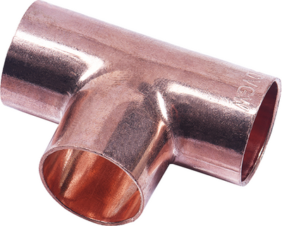 Cornat Cu-Löt-T-Stück 15 mm (10 Stück) – T563015