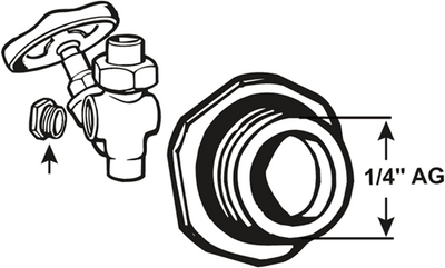 Cornat-Stopp für Absperrventil 1 4 - t571504