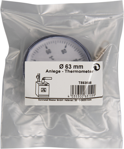 Cornat-Halter für Zeigerthermometer 63 mm – t593698