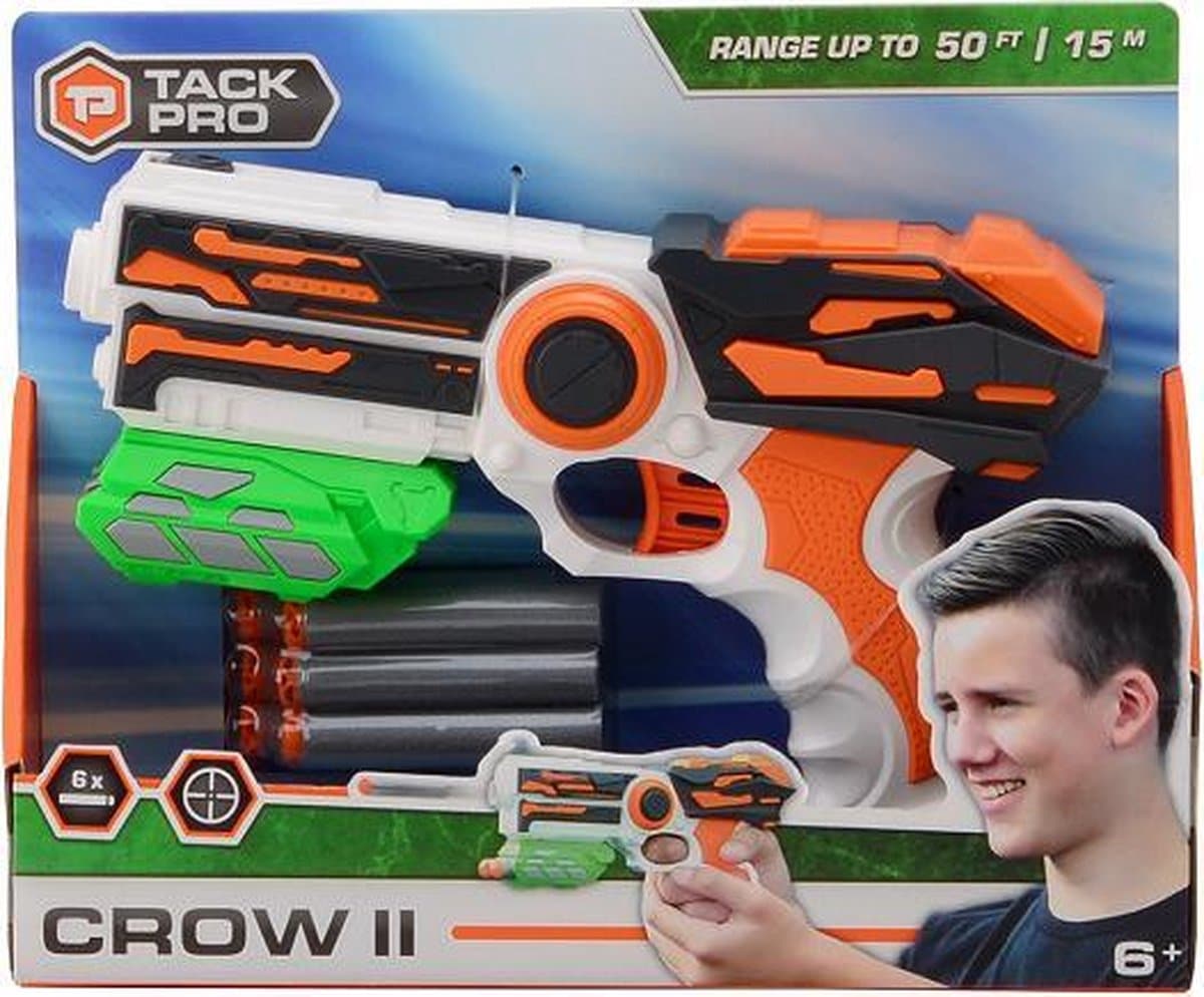 Bongers Toy Tack Pro Crow II mit 6 Darts 23 cm