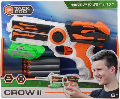 Bongers Toy Tack Pro Crow II mit 6 Darts 23 cm