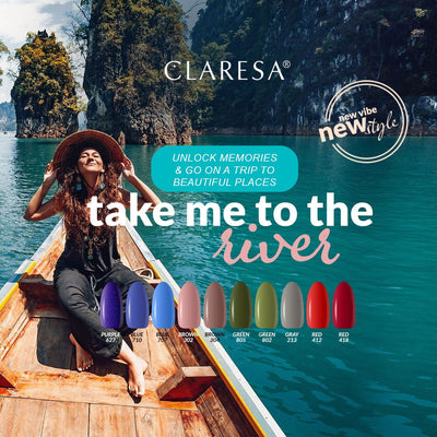 Claresa Claresa UV führte Gellak 5ml Green 802 bringen mich zum Fluss