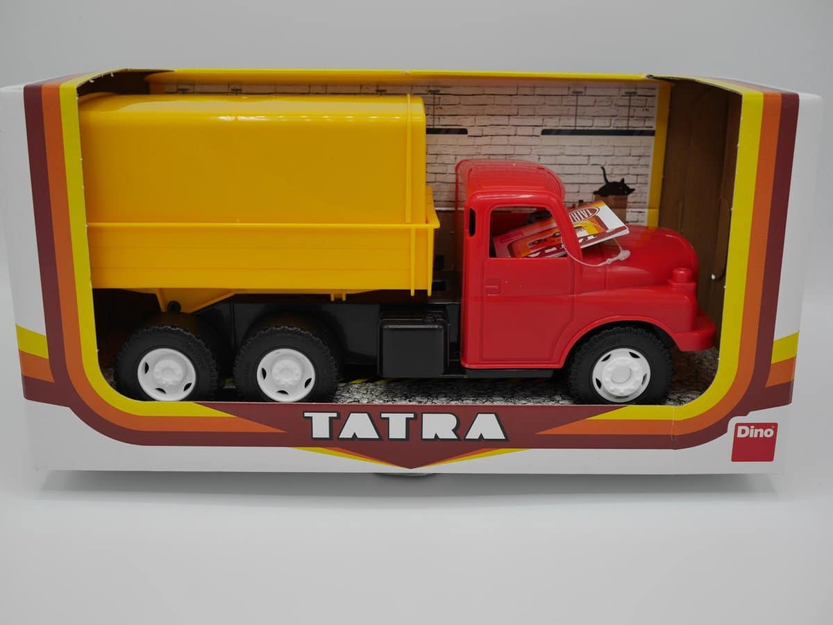 Dinotoys Tatra Truck mit Behälter