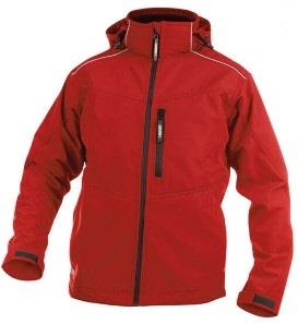 Dassy Softshell Tavira Polyester rot m