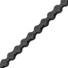 Taya Halskette 410H 1 2x1 8, schwarz, 30mtr auf Roll