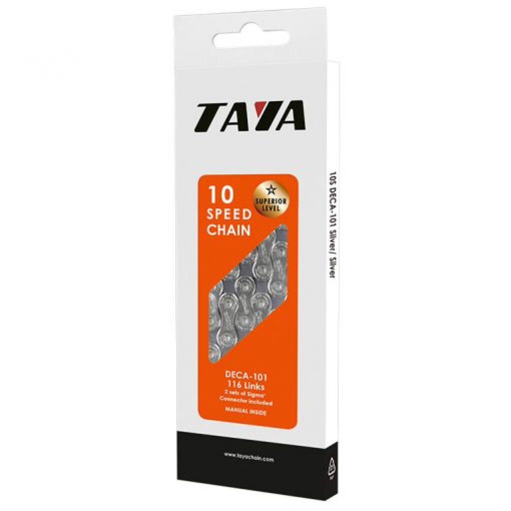 Taya Halskette Deca-101 10 Geschwindigkeit 1 2x5 64 116 Silber Silber in Box