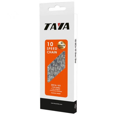 Taya Halskette Deca-101 10 Geschwindigkeit 1 2x5 64 116 Silber Silber in Box