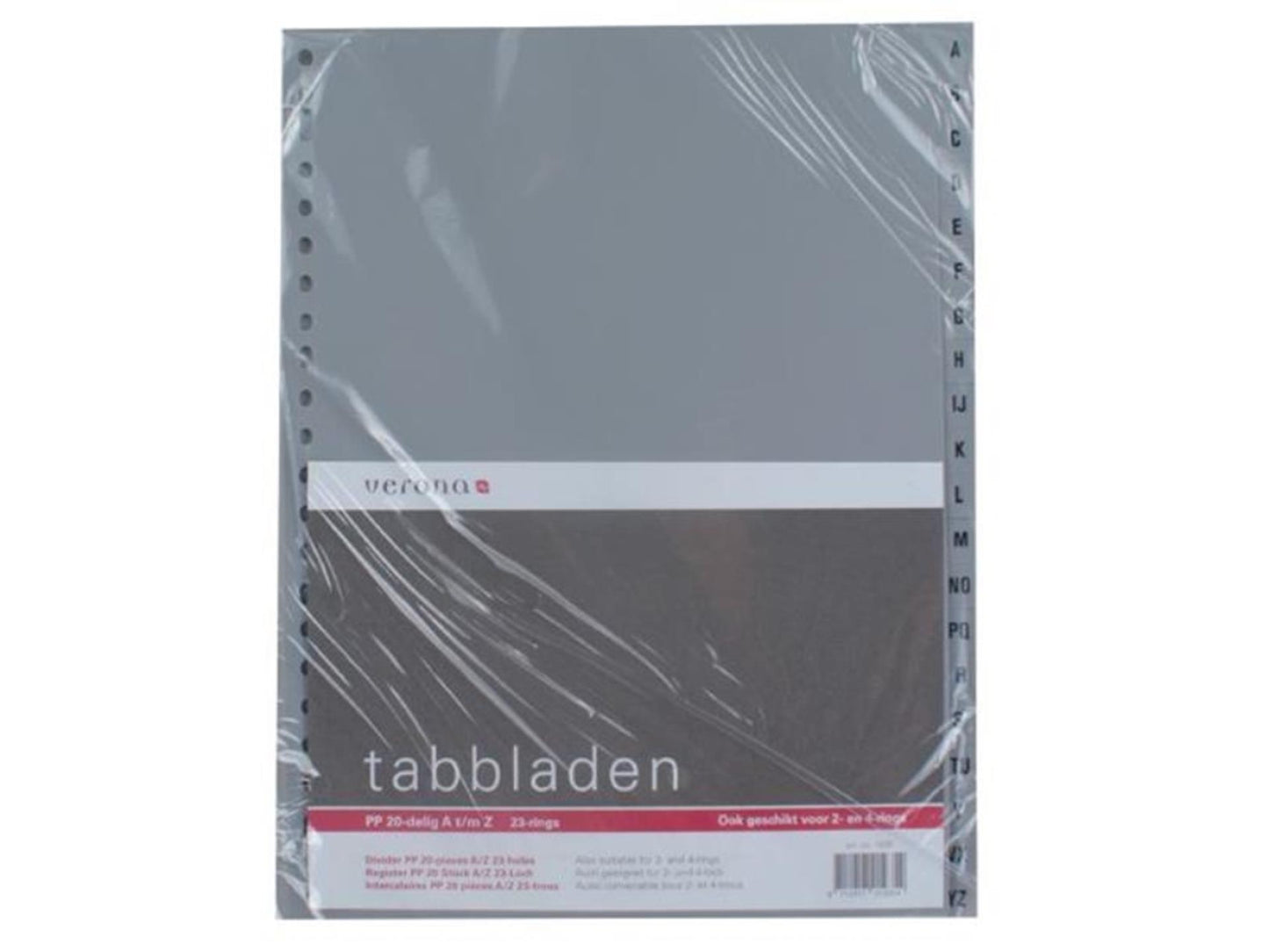 Verona Tabs A4 23Ringe A-Z 20 Teile