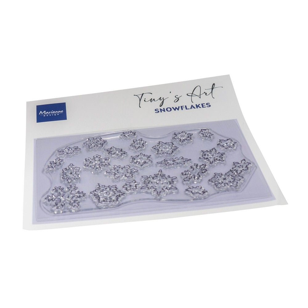 Marianne Design • Clear Stamps Tiny's Art Schneeflocken