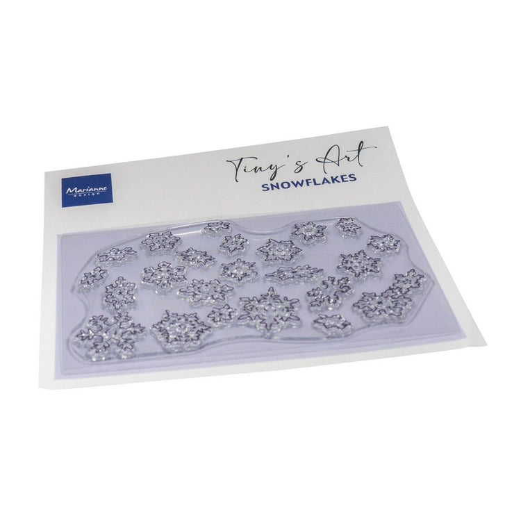 Marianne Design • Clear Stamps Tiny's Art Schneeflocken