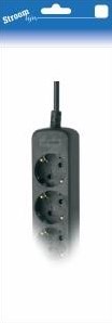 Tcd RA 4-Wege 3 Meter schwarzes Kabel