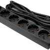 TCD RA 6-Wege-Kabel, 3 m, Schwarz – 6672631