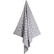 Kochhandtuch grau großer Diamant 70x70cm
