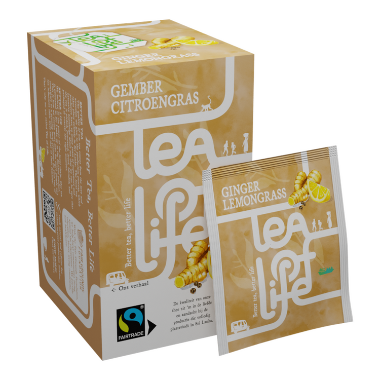 Tee des Lebens Ingwer-Zitronengras-Aufguss (100x1,25gr)