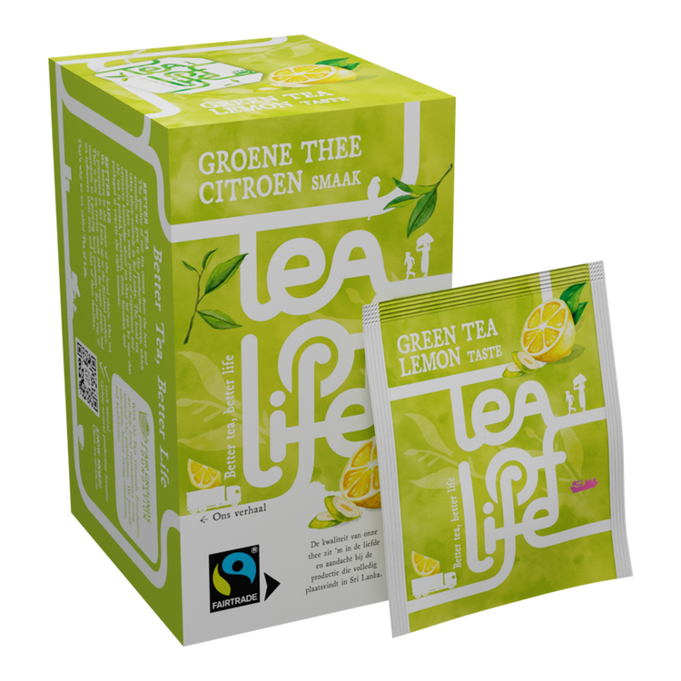 Tee des Lebens Grüner Tee Zitrone 1,5 Gramm (100 Stück)