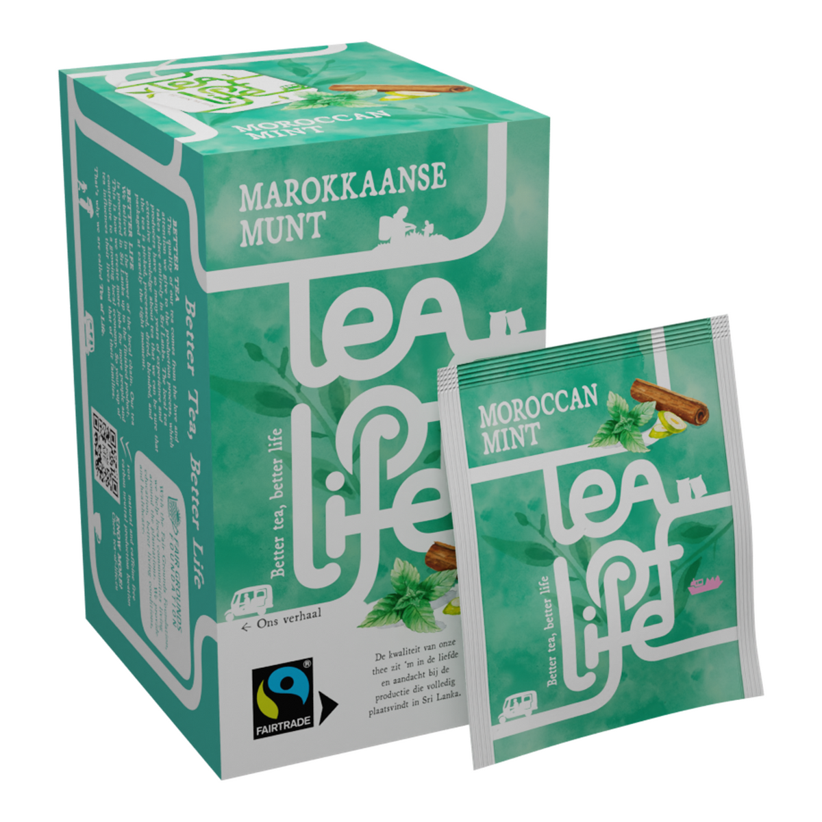 Tee des Lebens marokkanische Minze 1,5gr. (100 Stück)