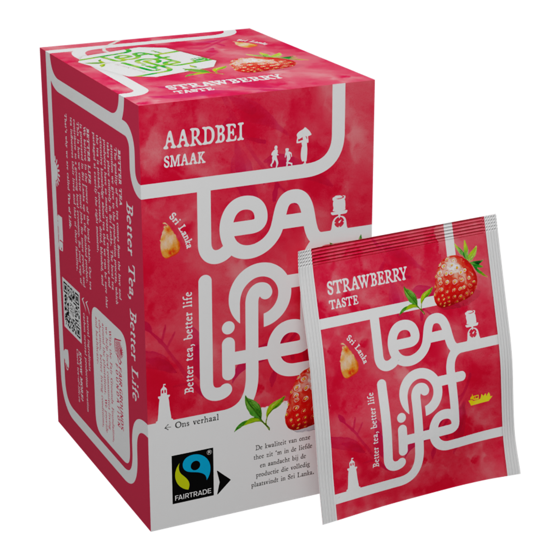 Tee des Lebens Erdbeere 1,5gr. (100 Stück)