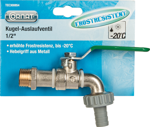 Cornat Doppel-Servicehahn 1 2 frostfrei VNI - tec300854