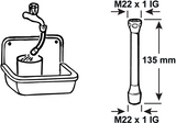 Cornat Schlauch-Sparregler m22vxm22v ch – tec307597 - afbeelding 2