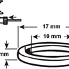 Cornat-Dichtung für Abflusshahn, 2 Stück – tec317418