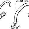 Cornat Einloch-Wasserhahn mit schwenkbarem Auslauf 200 mm – tec351204