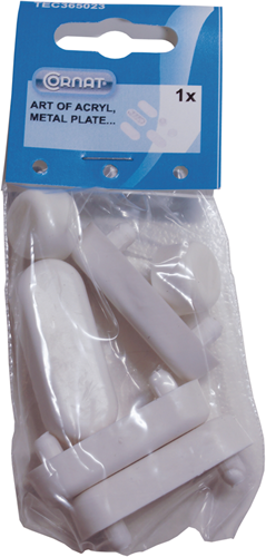 Cornat Gummistopfen Toilettensitz Art Acryl (6 Stück) – tec365023