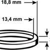 Cornat Dichtungs-O-Ring Grohe 13,4x2,7 (4 Stück) – tec380258