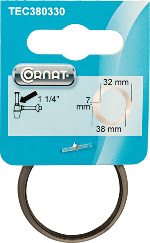 Konischer Siphon mit Cornat-Dichtung 1 1 4 – tec380330