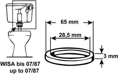 Cornat Dichtungsablaufspüle Wisa - tec380423