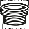 Cornat Messing-Ch-Reduzierstück MV M24x22 – tec386308