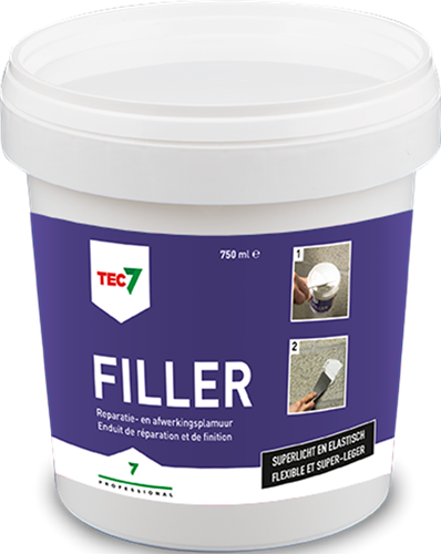 Tec7 Füllertopf All-in-One-Füller und Endspachtel 750 ml – 601075000