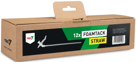 Tec7 Schaumstoff-Strohhalm (12 Stk.) – 670011290