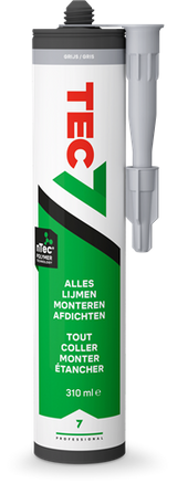 Tec7 Kartuschen-Universal-Kit 310 ml grau – 535306000 - afbeelding 1