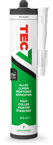 Tec7 Kartusche Universal-Klebedichtstoff 310 ml weiß - 535206000