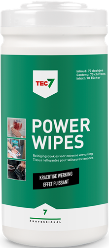 Tec7 Powerwipes Reinigungstücher 70 Tücher – 467030000